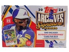 2024 Topps Archives Signature Series MLB Baseball Hobby Box - ACTIVE Player Edition